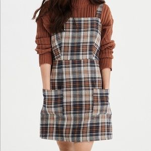 LIKE NEW AE Plaid Mini Dress